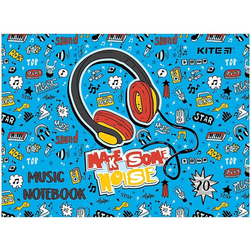 Kite Headphones K24-405, 5, 20