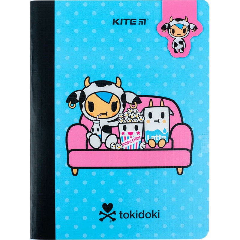 Notebook and page clip Kite tokidoki TK24-192, 5, 60 sheets, squared