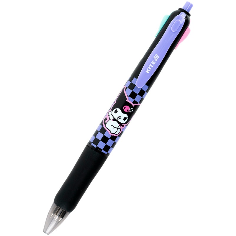 Ballpoint pen retractable Kite Kuromi HK25-067, 4 colors