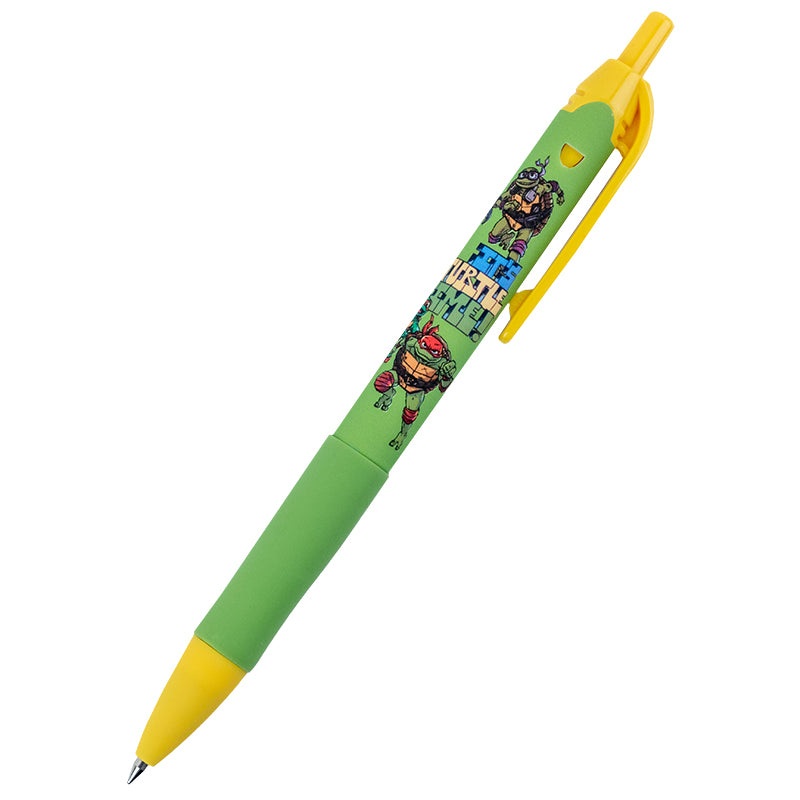 Ballpoint pen retractable Kite Ninja Turtles NT25-039, blue