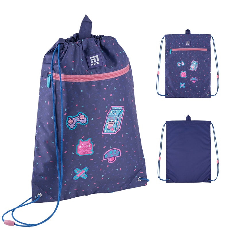 Shoe bag Kite Pixel Love K24-601M-5