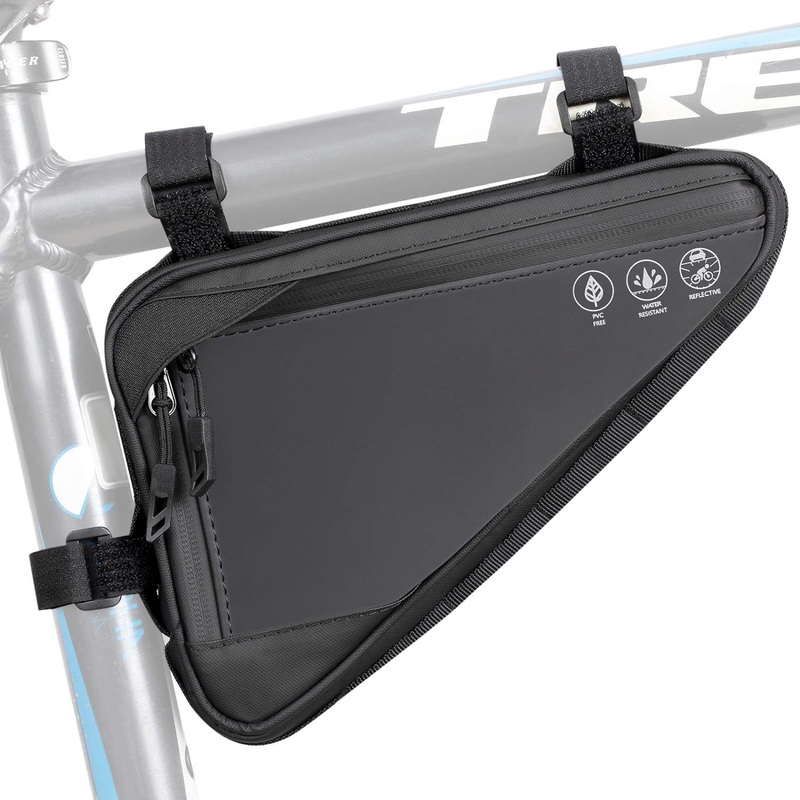 Factory OEM High Reflective Waterproof 1.5L Capacity Mountain Road Bicycle Frame Storage Bike Triangle Tool Bag for Cycling – OEM Bag and Highl Bag price