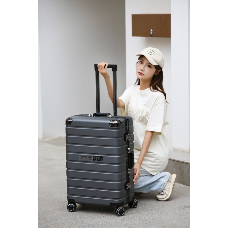 High Quality Aluminum Frame Travel Trolley Luggage Suitcase Aluminum Frame Suitcase Luggage – Suitcase and Aluminum Frame price