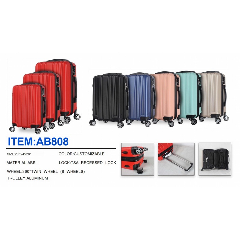 Manufacturer Carry on Suitcase Large Capacity Aluminum Adults Scooter Travel Suitcases Set Luxury Luggage Vintage Suitcase – Polycarbonate and ABS price