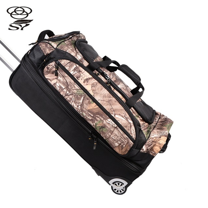 2019 Tree Camo Printed Trolley Luggage Bag for Travel – Trolley Bag and Luggage Bag price