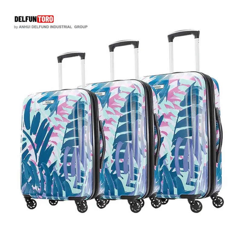 3PCS Set Print Luggage in Customized Sizes, Delfun Toro Luggage – Printing Luggage and Trolley Case price