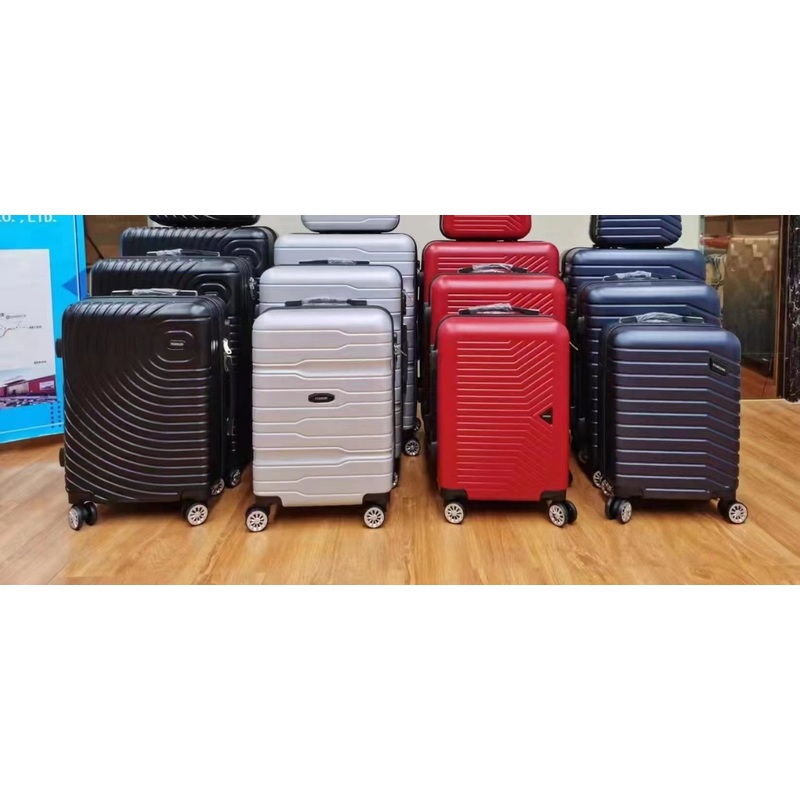 ABS Hard Shell Suitcase 3 Spinner Travel Bags Luggage Trolley Bag Sets Trolley Cases – Case price