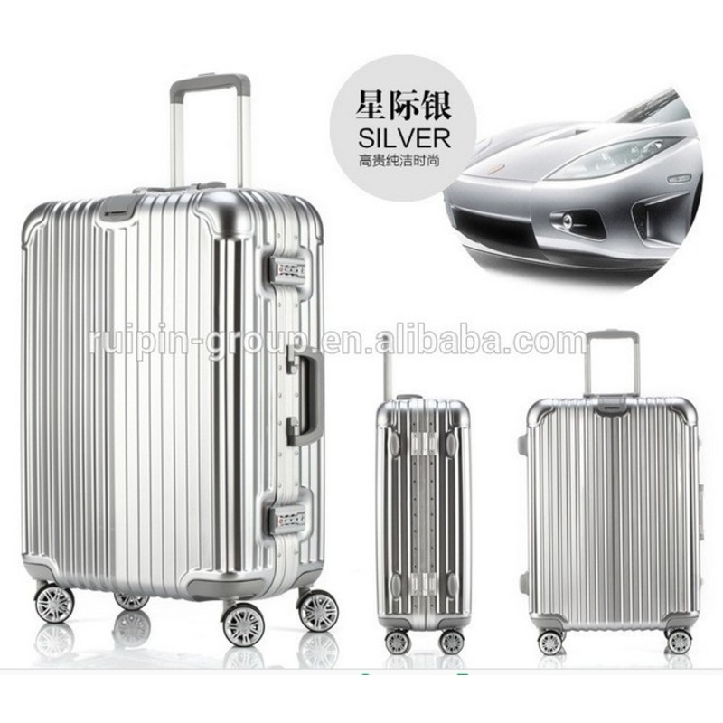 Aluminum Trolley Suitcase Box Flat Box Box Password Haul Trunk Trunk Version of Universal Wheel Factory Wholesale – Trunk and Sky Travel Trolley Bags price