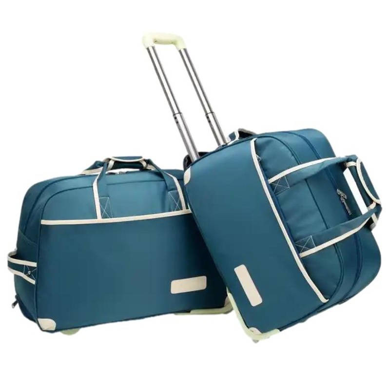 Double Layers Soft Foldable Trolley Duffel, Delffun Toro Bag – Trolley Duffel and Trolley Case price