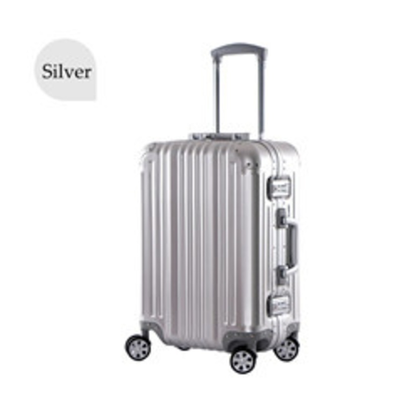 High-End Trolley Aluminum Carry-on Luggage Suitcase – Aluminum Carry-on Luggage price