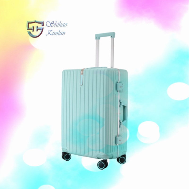 Luxury Metal Hard Shell Spinner Suitcase Travel Trolley Case PC Luggage with 360 Degree Wheels with Tsa Locks – Travel Luggage Bag Sets and New Style Travel Suitcases price