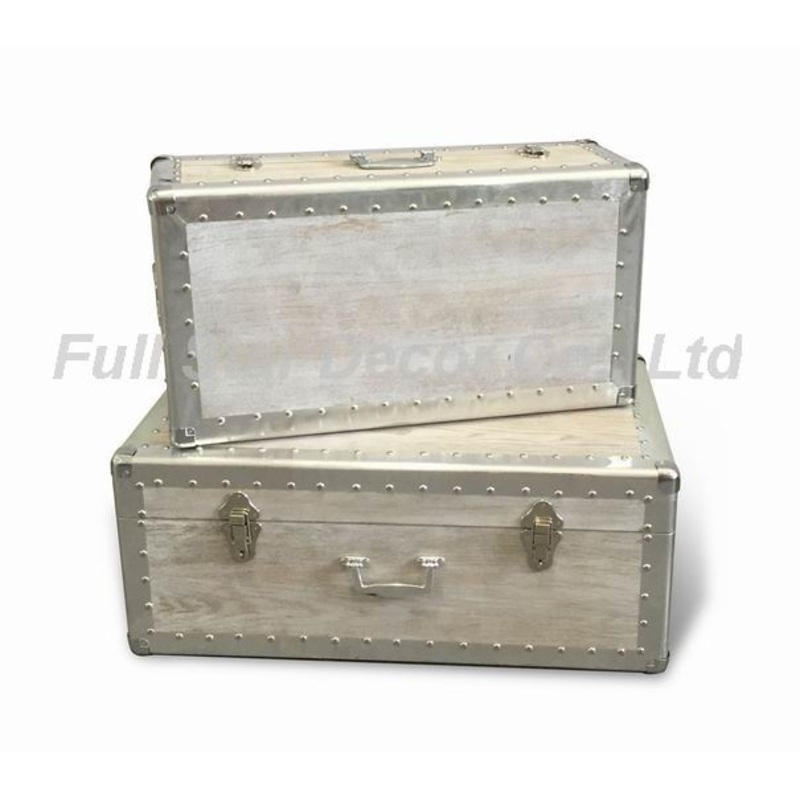 MDF Burly Wood Al Suitcase S/2 Factory – Suitcase and Burly Wood price