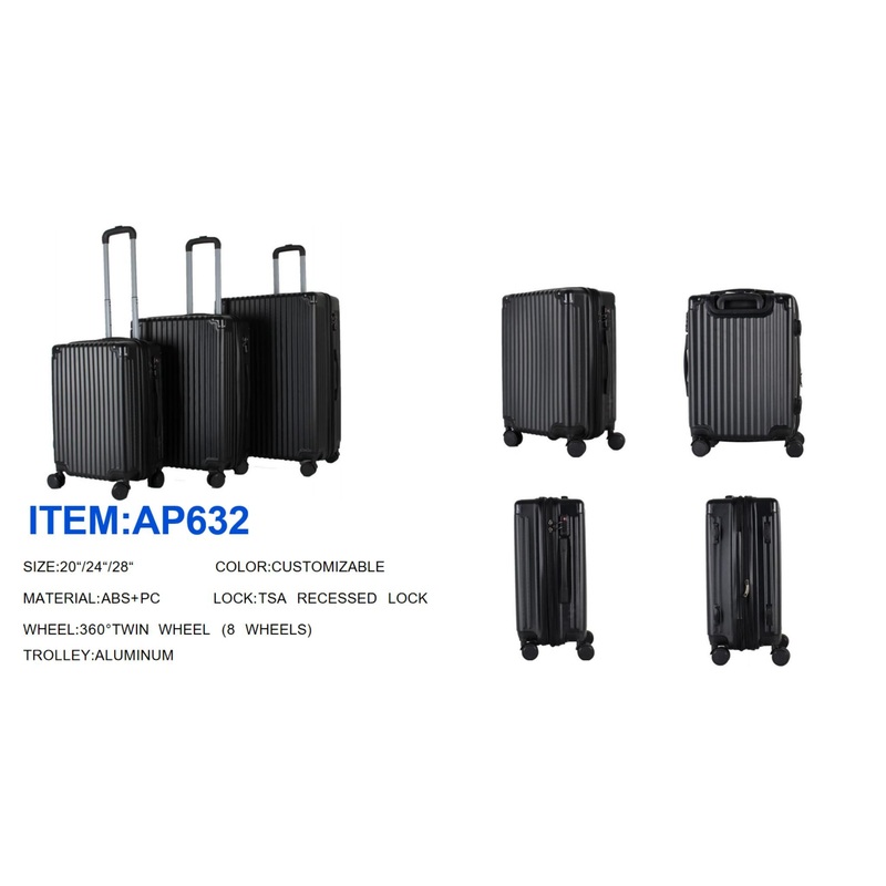 Mixi Luxury Latest Designed Aluminum Silent Wheel Trolley Suitcase Business Travel Luggage Set Multi-Functional Suitcase – Polycarbonate and ABS price