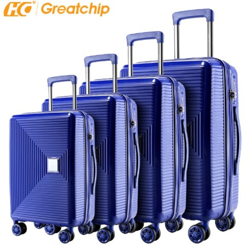 New Design PP 18 20 24 28 Trolly Bag 4 Piece Material Suitcase Set 3 Piece Luggage Sets – Half Finish Luggage and Semi-Finish Luggage price