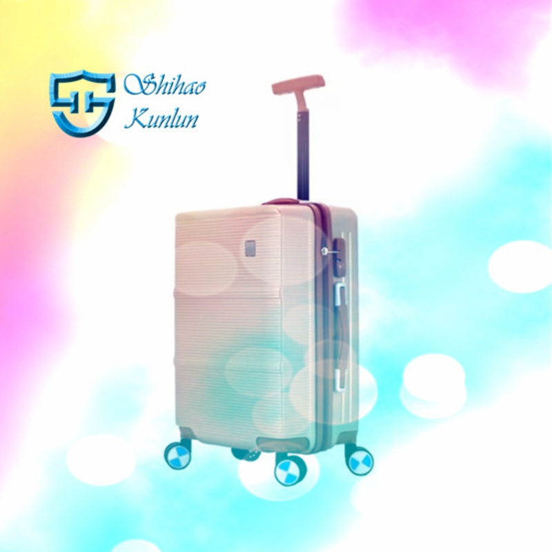 Portable Lightweight Capacity 100% New PP Suitcase Metal Luggage Travel Suitcase PC Boarding Luggage Bag Sets – Travel Suitcase Sets and New Style Travel Suitcases price