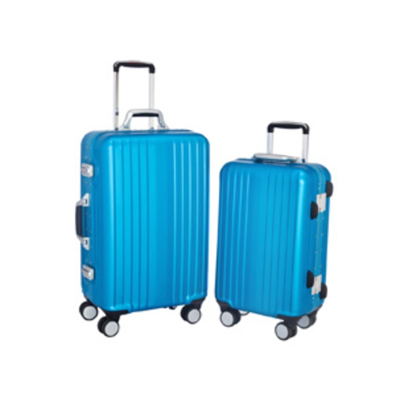 Blue Color 4 Wheels Business Trip Aluminium Alloy Case – Aluminum Case and Tool Case price