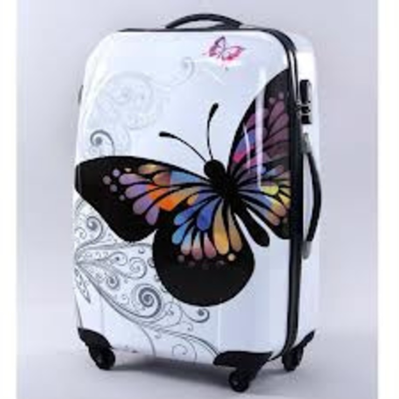 Flower Printing Luggage – Pc+Abs and Hard Shell Suitcases price