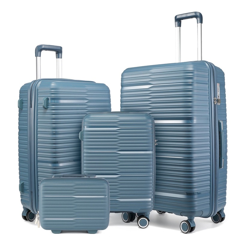 Gemulin Luggage Sets 4 Piece – Lightweight PP Hardshell Suitcase with Spinner Wheels, Tsa Lock – Suitcase and Luggage price