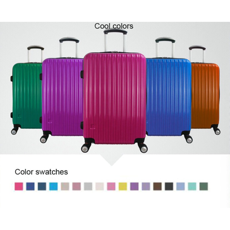 100% ABS Hardside Luggage/Hot Sell Trolley Luggage/Color Full Luggage – ABS PC Luggage and Business Suitcase price
