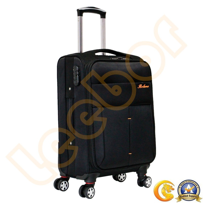 Business/Travel Black Soft Suitcase Luggage Oxford Fabric Trolley Bag/Case Manufacturer – Oxford Suitcase and Trolley Bag Manufacturer price