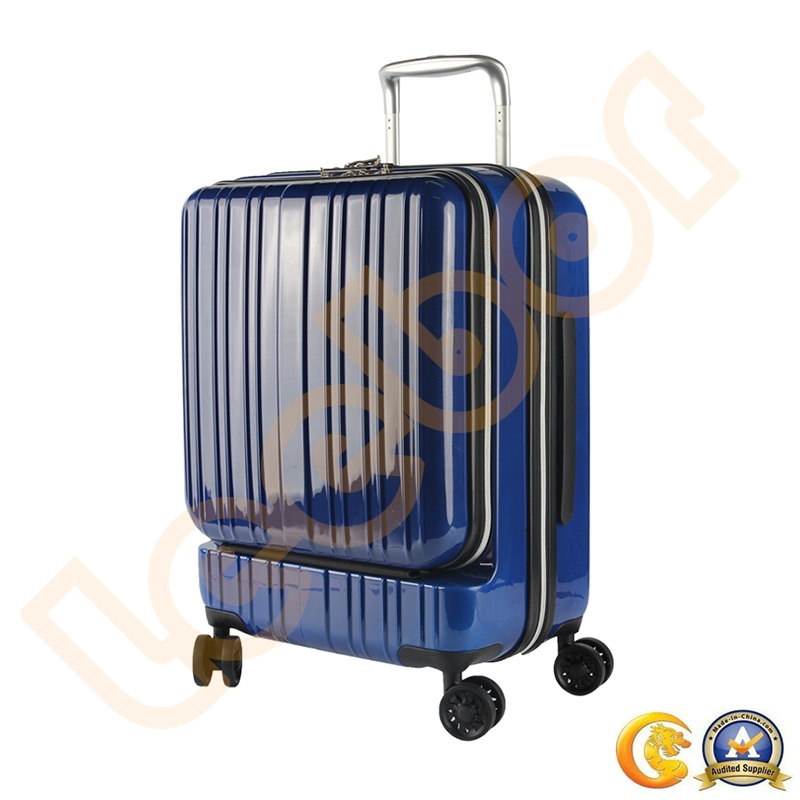 Customized Travel Computer Suitcase Blue/Black/White Aluminiumtrolley Luggage Case Factory – Computer Luggage and Suitcase price