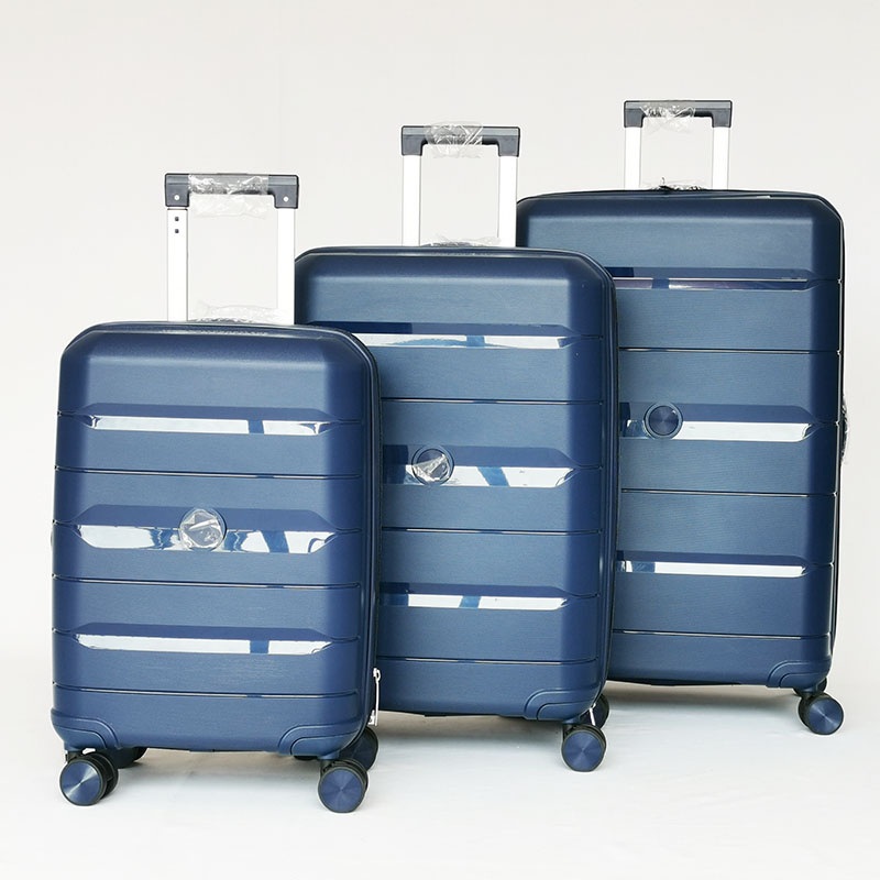 Fashion Hard Side PP No Break Plastic 5PCS Set Luggage Case – 5PCS Set Luggage Case and PP Plastic 5PCS Set Luggage Case price