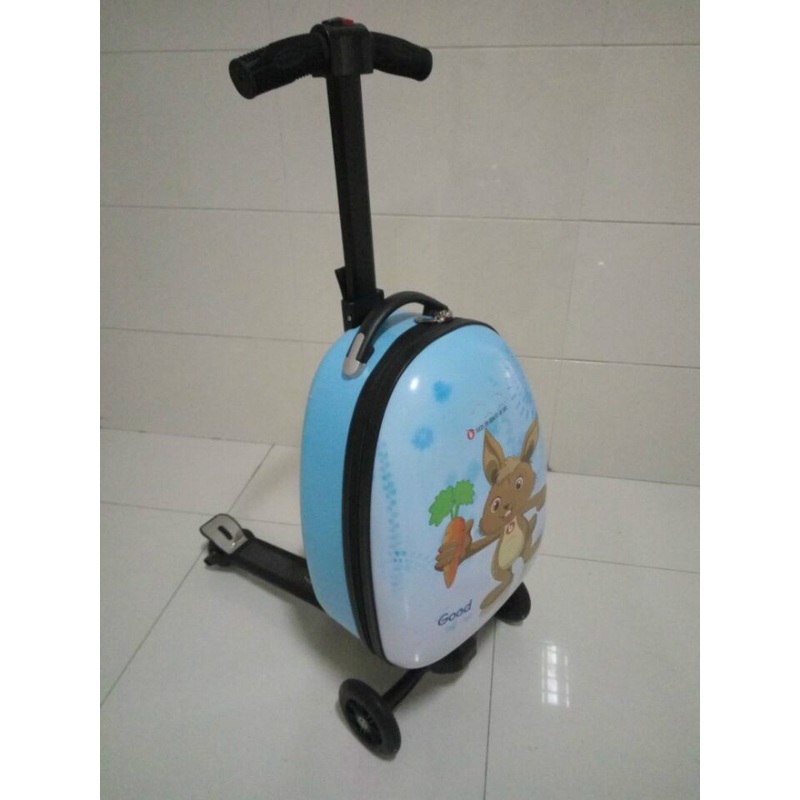 Innovative 18 ABS+PC Kids Scooter Luggage, with 3 Wheels – Kids Trolley Case and Kids Scooter Luggage price
