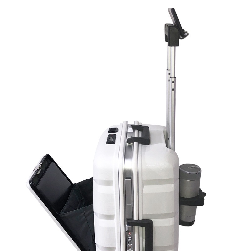 Multifunctional Polypropylene Tsa Lock Universal Wheel 20 Business Hand Luggage with Cup Holder – Travel Trolley Cases and Travel Luggage price