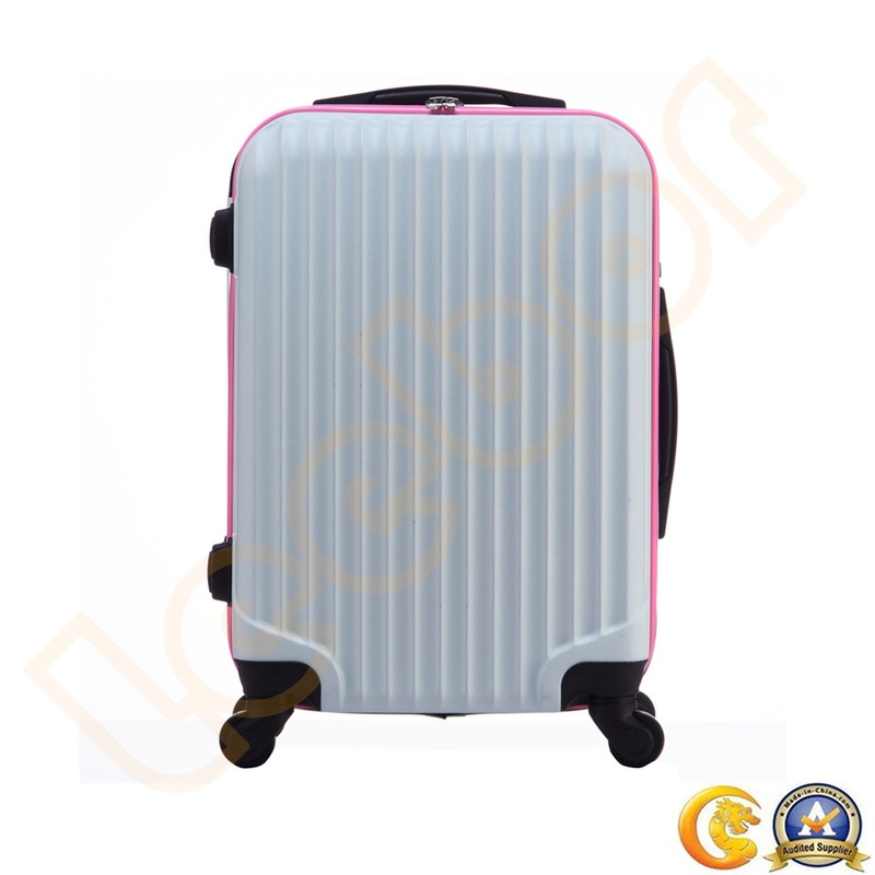 New Fashion Women Travel Suictase Four Direction Wheels Trolley Luggage – Trolley Luggage and Aluminium Luggage price