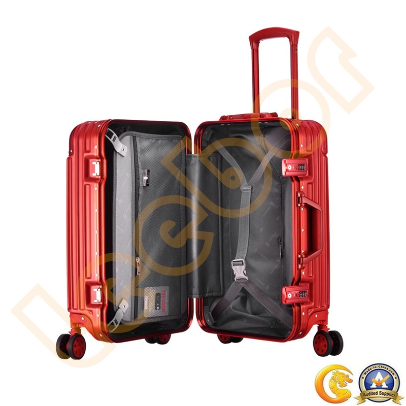 Red Color 20+24 Inch Trolley Suitcase for Shopping/Travel/School Ladys Used – Trolley Luggage and Hot New Luggage price