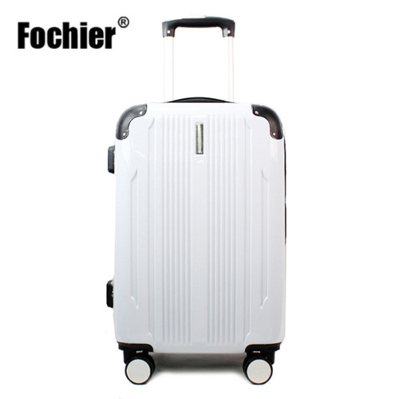 Woman White Color Spinner Travel Luggage Bag – Luggage and Luggage Bag price
