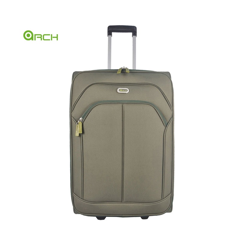 600d Polyester Trolley Case with One Big Front Pocket and Skate Wheels – Luggage Bag and Trolley Bag price