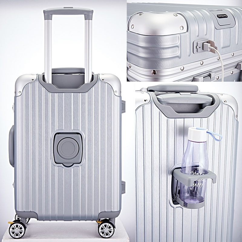 Big R Travelmate ABS Smart Luggage with USB Charge and Bottle Holder Travelmate Luggage – Luggage and Trolley price