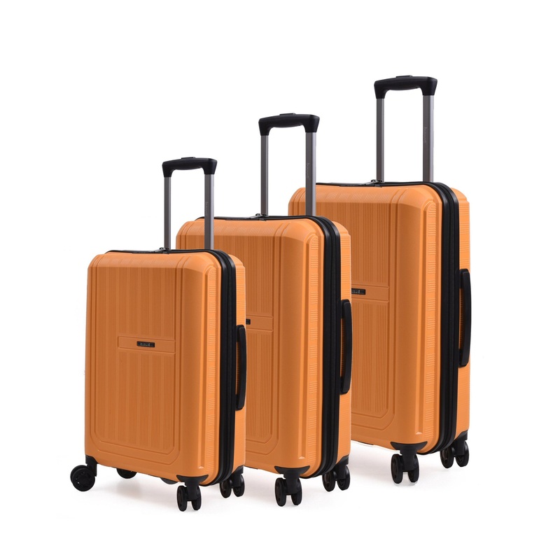 Bubule Cheap PP Plastic Lightweight Hard Case Good Luggage (sets PPL13) – Luggage for Teens and Large Black Suitcase price