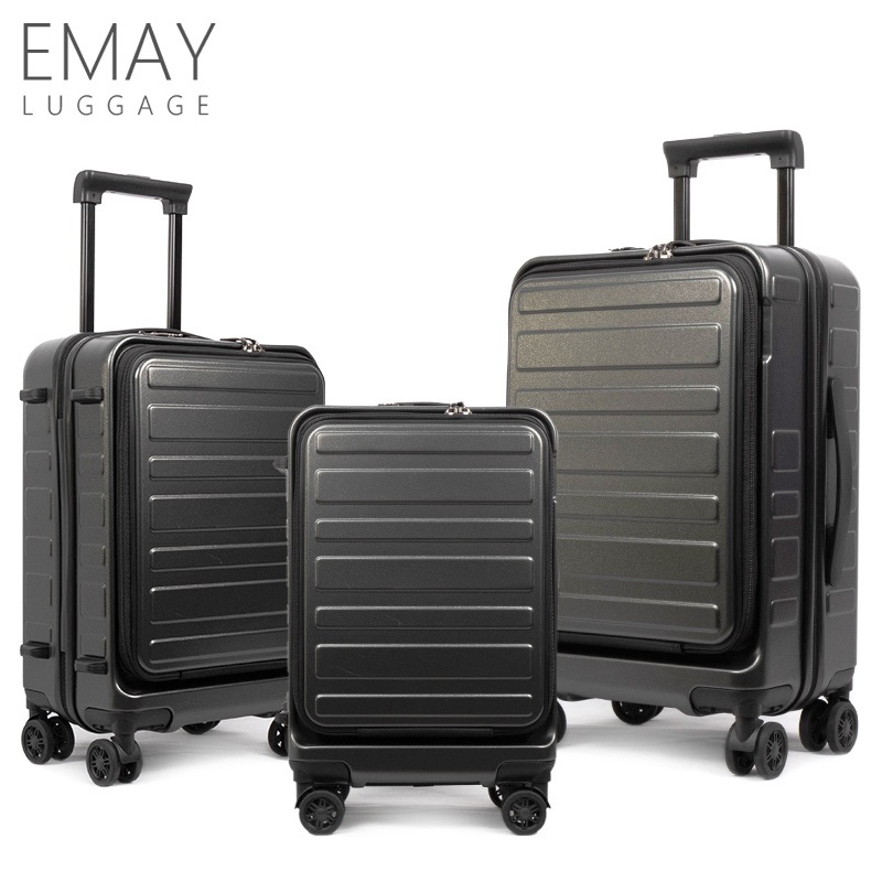 Business Travelling Style Check-Size Lightweight Durable Hardshell 4-Wheel Spinner Upright Luggage Trolley Suitcase – Luggage and Luggage Bag price