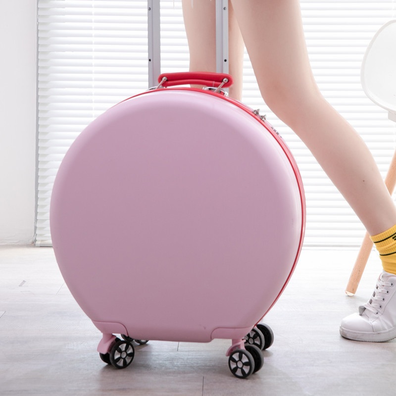 Cute Round Suitcases for Travel – Suitcase and Luggage price
