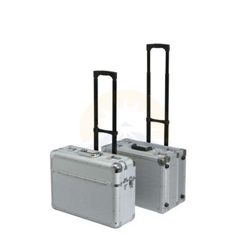 Elegant Pilot Boarding Aluminum Luggage /Trolley Case (HP-3201) – Aluminum Trolley Box and Aluminum Travel Case price