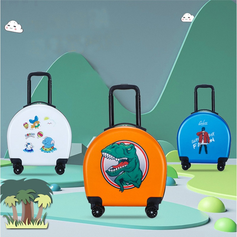 Flat Surface OEM Pattern Design Kids Suitcase White ABS Cheap Suitcases for Children – ABS Cheap Suitcases and Kids Suitcase price