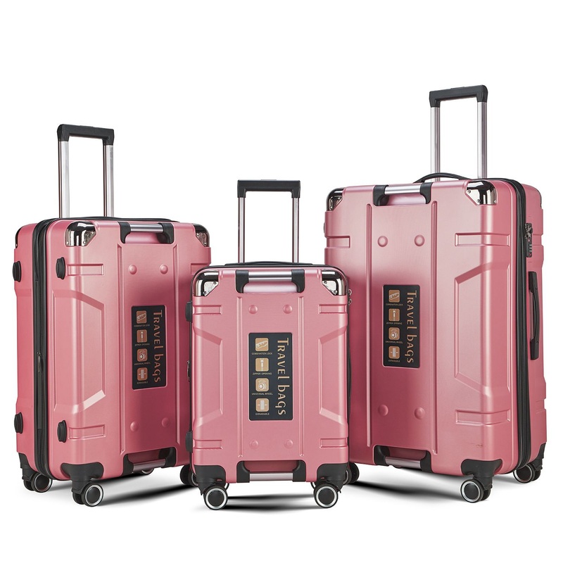 Hot Selling Luggage Sets Luxury Designer Travelling Bags Custom Logo Suitcase Sets – ABS Luggage Sets with Wheels and Luggage Suitcase Set price
