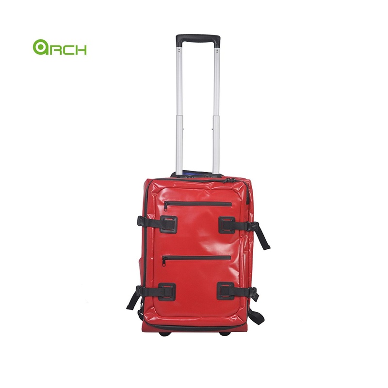 Waterproof Travel Suitcase Carry-on with Backpack Sky Trolley Luggage Fg2033co – Luggage Bag and Carry-on price