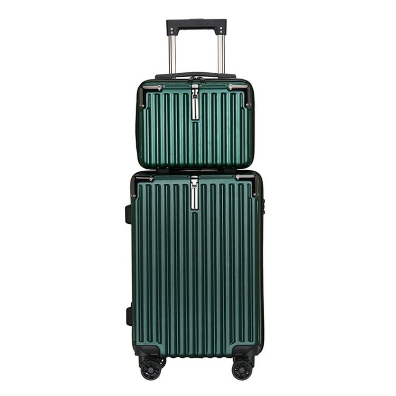 Wholesale Travel PC Suitcase Bags 20inch 24inch Cosmetic Set Convenient Briefcase Trolley – Trolley Case and Trolley Luggage price