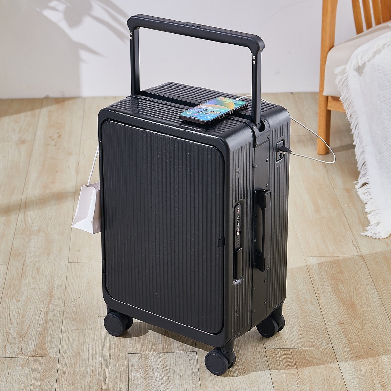 YX16601-Wholesale High Quality Aluminum Frame Luggage Trolley Luggage Trolley Set – Suitcase Luggage and Travel Suitcase price