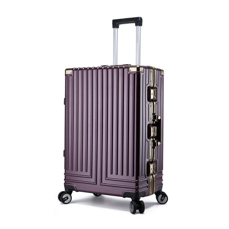 Yx16718 Best Selling Aluminum Frame Luggage with Locks and Passwords Multicarry Luggage – Custom Logo and Aluminum Frame price