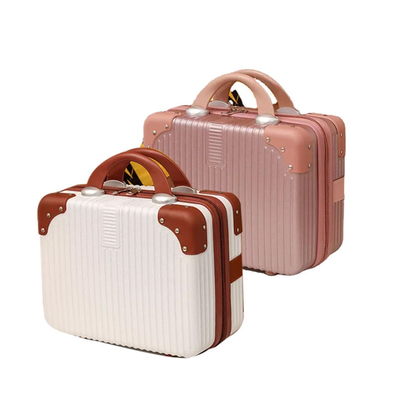 14 16 Inch Mini Hard Shell Cosmetic Case Luggage Travel Portable Carrying Makeup Storage Box Bag Suitcase – Cosmetic Case and Makeup Case price