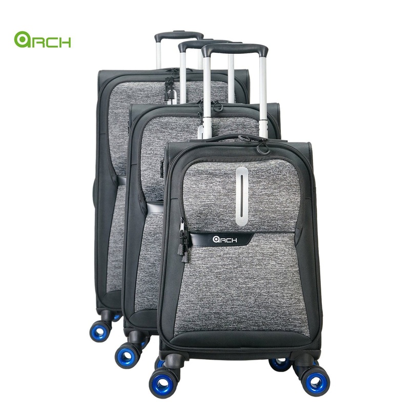 3PCS Set Light Weight Fashion Trolley Luggage with Flight Wheels – Luggage Bag and Light Case price