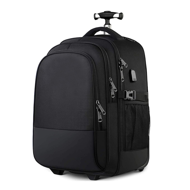 Durable Roller College School Computer Bag Water Resistant Business Travel Carry on Wheeled Backpack – Roller Bag and Rolling Bag price