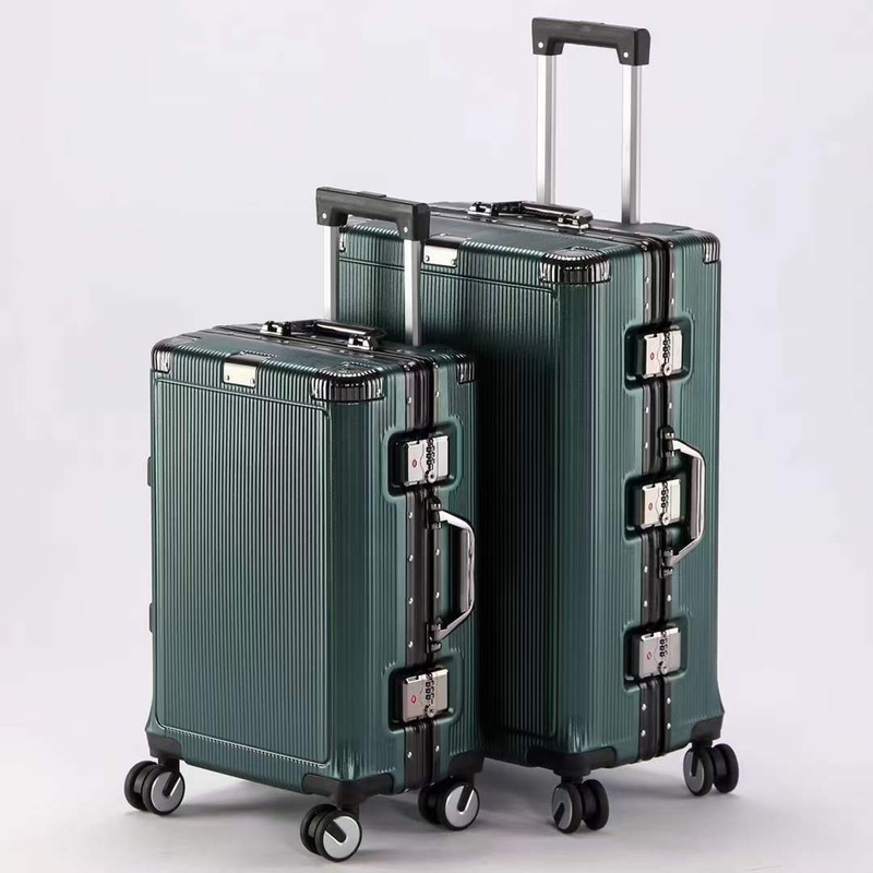 High Quality Trolley Luggage ABS Luggage Set PC Aluminum Frame Luggage with Large Capacity and Mute Universal – Luggage and Trolley Luggage price