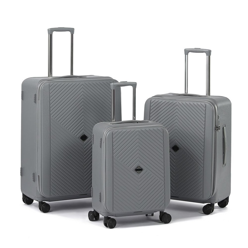 New PP Zipper Luggage Sets Portable Travel Trolley Luggage with Popular Design Hot Sale Carry on Luggage – PP Luggage Set and Luggage for Teens price