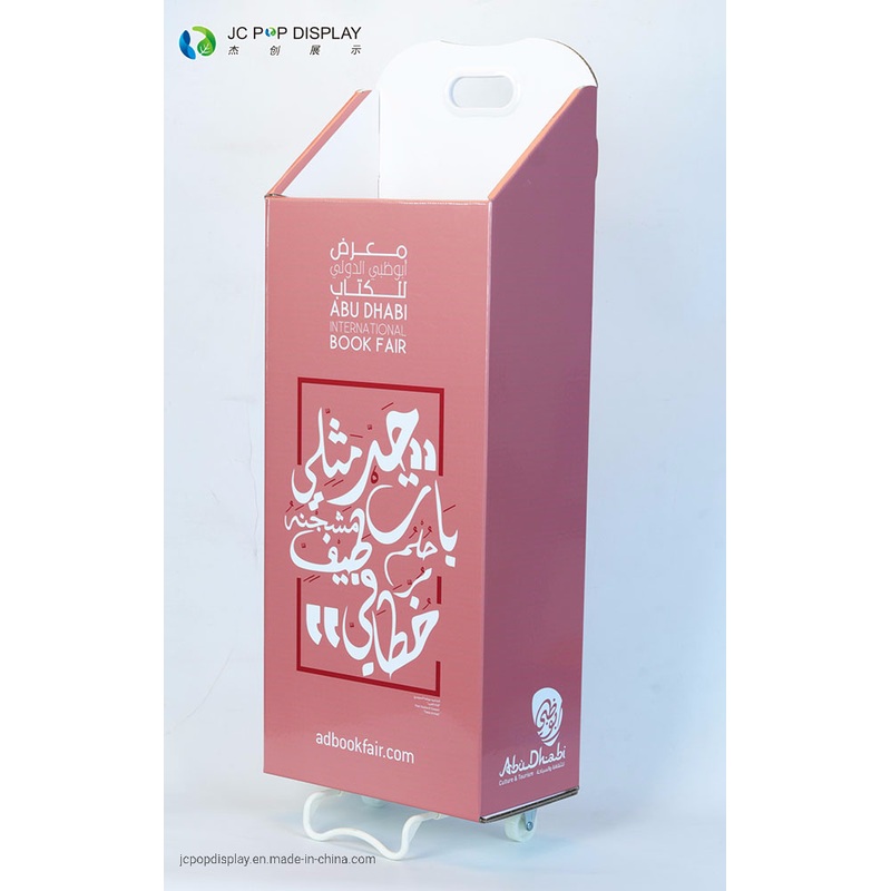 New Style Design Promotional Cardboard Trolley Box for Exhibition – Recycle Cardboard Luggage Trolley and Folding Paper Trolley Box for Exhibition price