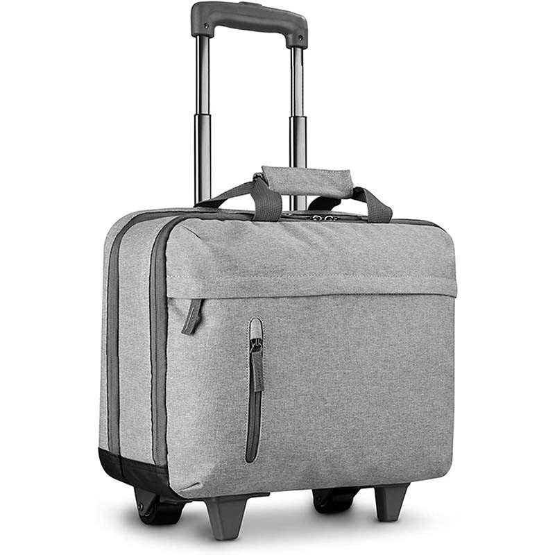 Waterproof Handle Business Travel Rolling Work Wheeld Laptop Trolley Bag – Laptop Trolley Bag and Waterproof Laptop Bag price